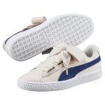 Puma Basket Heart Denim Oatmeal Twilight Blue  (W)