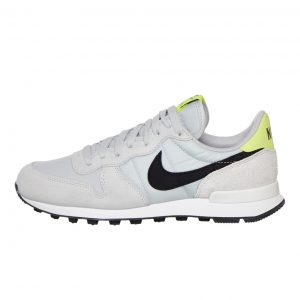 Nike WMNS Internationalist Grey Fog / Black / Lemon Venom / Summit White (828407-033)