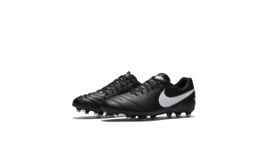 Nike Tiempo Rio III FG Black White Gold