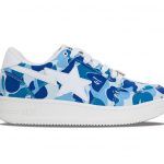 A Bathing Ape Bapesta ABC Camo 20th Anniversary Blue