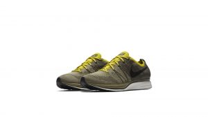 Nike Flyknit Trainer Cargo Khaki Bright Citron