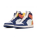 Jordan 1 Retro High Zip Blue Void Turf Orange (W)