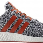 adidas NMD R2 White Grey Solar Red