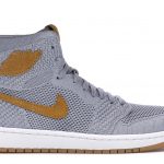 Jordan 1 Retro High Flyknit Wolf Grey