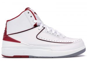 Jordan 2 Retro White Red (2014)