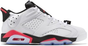 Jordan 6 Retro Low Infrared White