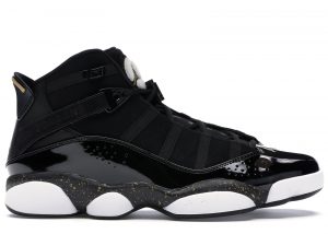 Jordan 6 Rings Black Metallic Gold White