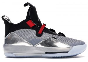 Jordan XXXIII Metallic Silver Black All Star