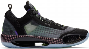 Jordan XXXIV Low Black Vapor Green Bleached Coral