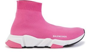 Balenciaga Speed Trainers Mid Pink White (W)