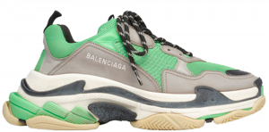 Balenciaga Triple S Green Grey