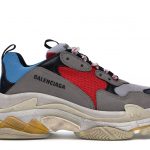 Balenciaga Triple S Grey Red Blue (2018 Reissue)