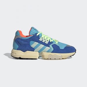 adidas ZX Torsion Bright Cyan / Linen Green / Blue (EE4787)