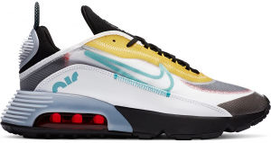 Nike Air Max 2090 White Speed Yellow Bleached Aqua
