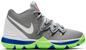 Nike Kyrie 5 Wolf Grey Lime Blast (PS)