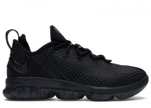Nike LeBron Xlv Low Black/Black/Dark Grey