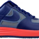 Nike Lunar Force 1 Fuse Lthr Royal Blue/Neon Orange