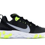 Nike React Element 55 Black Wolf Grey Volt
