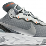 Nike React Element 55 Cool Grey Hyper Crimson