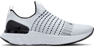 Nike React Phantom Run Flyknit 2 White Black