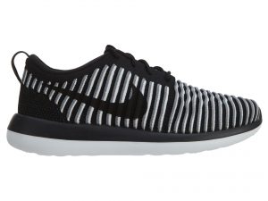 Nike Roshe Two Flyknit Black Black White (W)