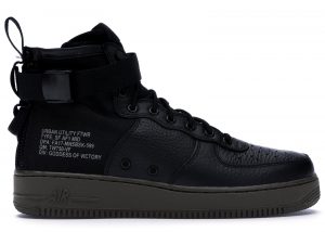 Nike SF Air Force 1 Mid Black Dark Hazel