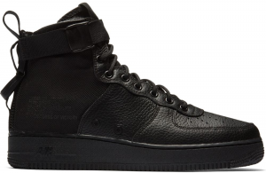 Nike SF Air Force 1 Mid Triple Black