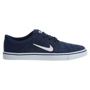 Nike Sb Portmore Mid Navy/White-Gym Light Brown