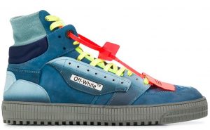 OFF-WHITE Court High Blue Yellow FW19