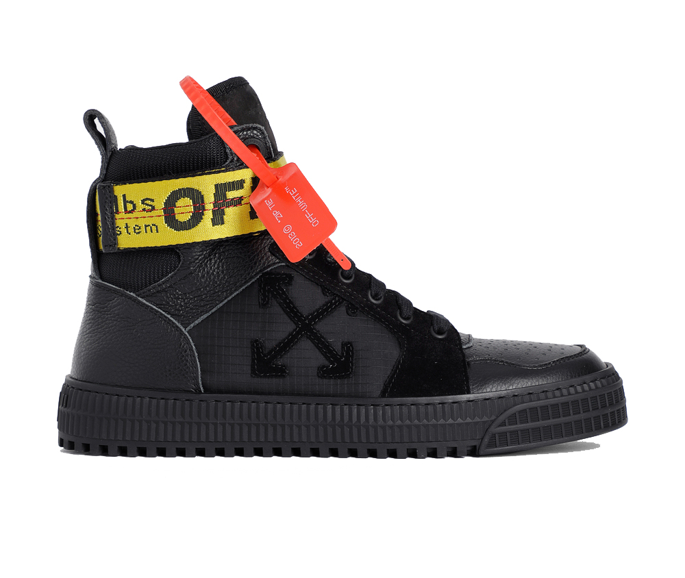 OFF-WHITE Industrial Hi Top Black