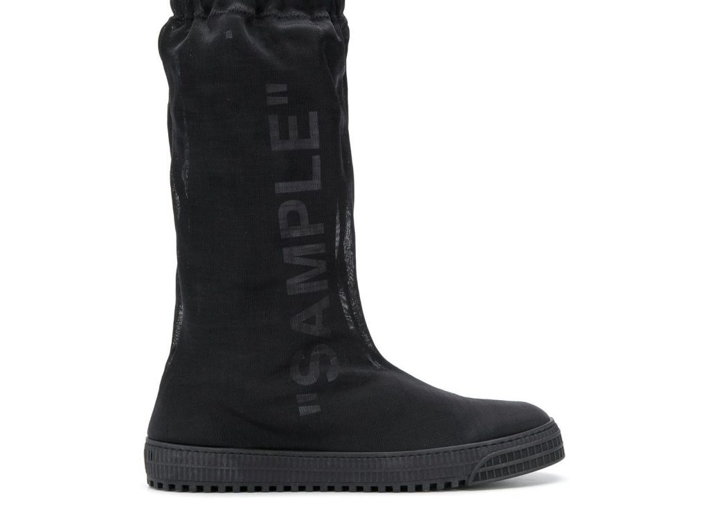 Off-White Sample Boot Black FW18