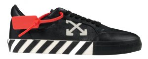 OFF-WHITE Vulc Low Black Leather FW19