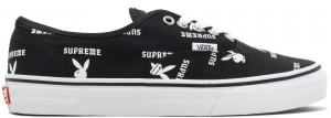 Vans Authentic Supreme x Playboy Black