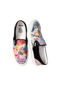 Vans Classic Slip-On VLT LX Damien Hirst Skull Splatter