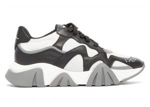 Versace Squalo White Black Mesh