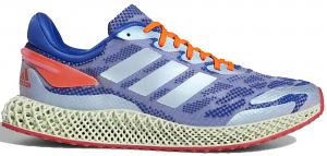 adidas 4D Run 1.0 Glory Blue Solar Red