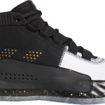 adidas Dame 5 Black Gold White