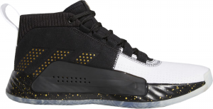 adidas Dame 5 Black Gold White