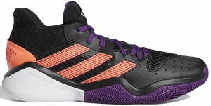 adidas Harden Stepback Black Purple Coral