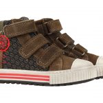 Boys Mid Cut Shoe 3 Velcro (13345-559)