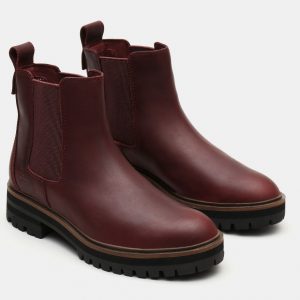 Timberland Eleonor Street Damen-stiefeletten In Braun Braun Rot (A1S9L931)