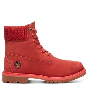 Timberland 6-inch-damenstiefel Luft In Hellgrau Hellgrau Damen Rot (A1WG6027)