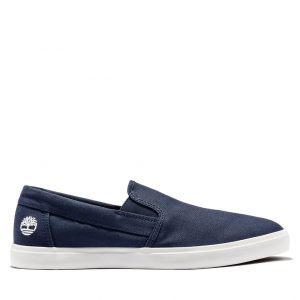 Timberland Millers River Jacquard Polohemd Blau (A1YQ9X82)