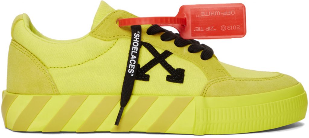 OFF-WHITE Vulc Low Yellow Canvas FW19