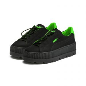 Puma Cleated Creeper Surf Rihanna Fenty Black Green (W)