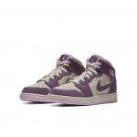 Jordan 1 Mid Pro Purple Desert Sand (GS)