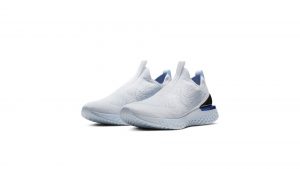 Nike Epic React Moc Flyknit White Hydrogen Blue