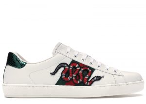 Gucci Ace Embroidered Snake