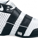 Nike LeBron 20-5-5 White Metallic Silver Black