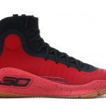 Under Armour Curry 4 Red Black Gum